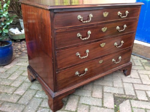 GEORGIAN CHEST OF DRAWERS - ADDITIONAL PHOTO 6