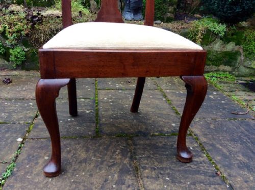 EARLY GEORGIAN WALNUT CHAIR - ADDITIONAL PHOTO 3