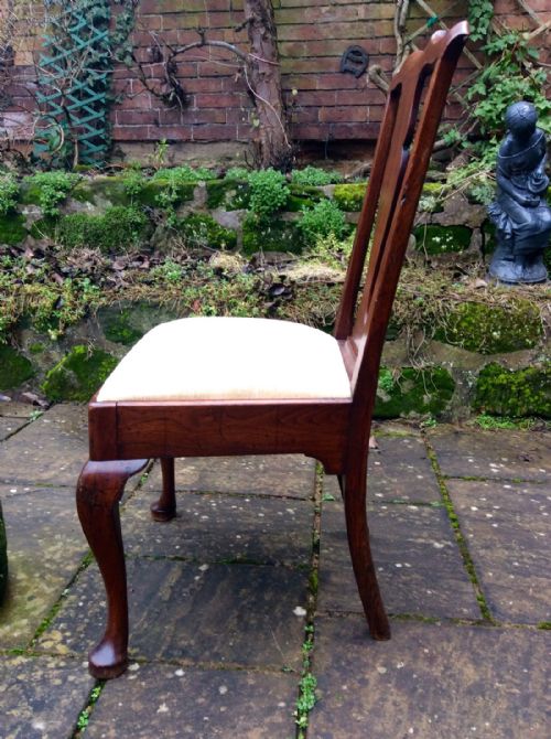 EARLY GEORGIAN WALNUT CHAIR - ADDITIONAL PHOTO 5