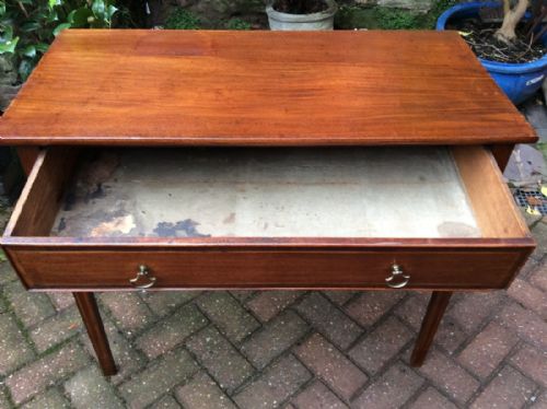PRETTY GEORGIAN MAHOGANY SIDE TABLE - ADDITIONAL PHOTO 6