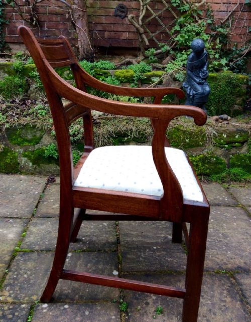 GEORGIAN CARVER ELBOW OR DESK CHAIR - ADDITIONAL PHOTO 2