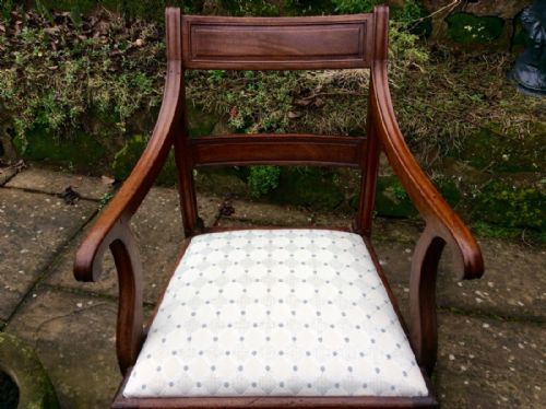 GEORGIAN CARVER ELBOW OR DESK CHAIR - ADDITIONAL PHOTO 4
