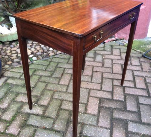 ELEGANT GEORGIAN MAHOGANY SIDE TABLE DRESSING TABLE - ADDITIONAL PHOTO 6