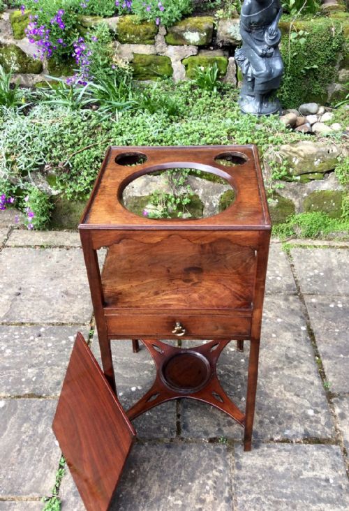 PRETTY GEORGIAN WASHSTAND - ADDITIONAL PHOTO 3