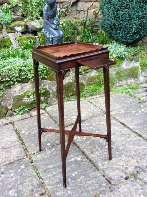 kettle stand table - CATEGORY: ANTIQUE TABLES - DATED 19TH CENTURY