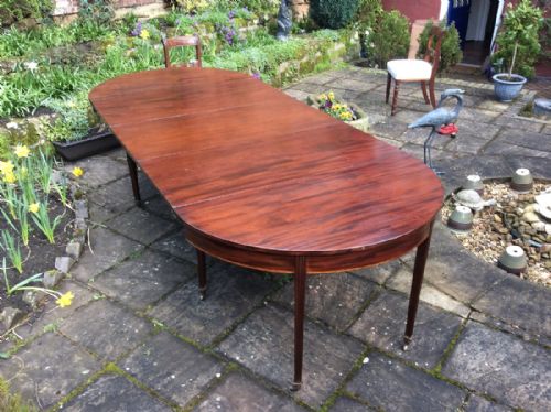 large georgian dining table - CATEGORY: ANTIQUE TABLES - DATED 18TH CENTURY