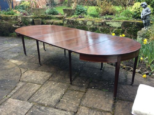 LARGE GEORGIAN DINING TABLE - ADDITIONAL PHOTO 2