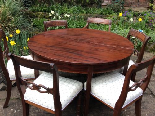 LARGE GEORGIAN DINING TABLE - ADDITIONAL PHOTO 8