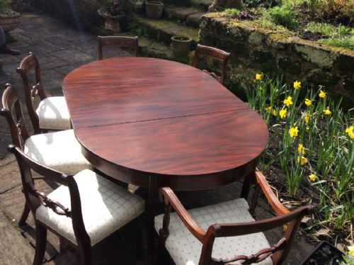 LARGE GEORGIAN DINING TABLE - ADDITIONAL PHOTO 9