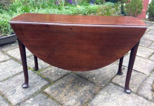 SUPER QUALITY GEORGIAN CUBAN MAHOGANY DINING TABLE - ADDITIONAL PHOTO 2