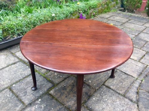SUPER QUALITY GEORGIAN CUBAN MAHOGANY DINING TABLE - ADDITIONAL PHOTO 4