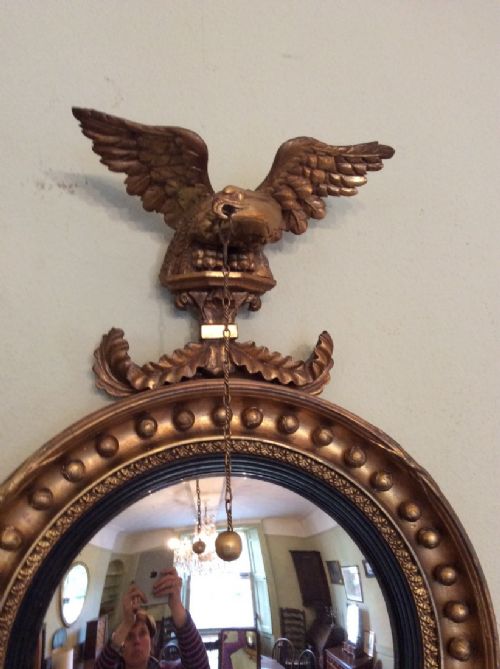 REGENCY EAGLE CONVEX MIRROR - ADDITIONAL PHOTO 3