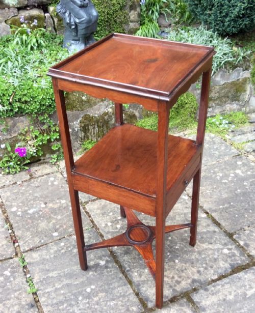 GEORGIAN BEDSIDE WASHSTAND - ADDITIONAL PHOTO 3