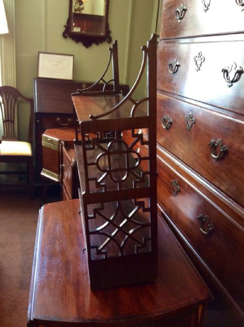 MAHOGANY WALL SHELVES - ADDITIONAL PHOTO 2