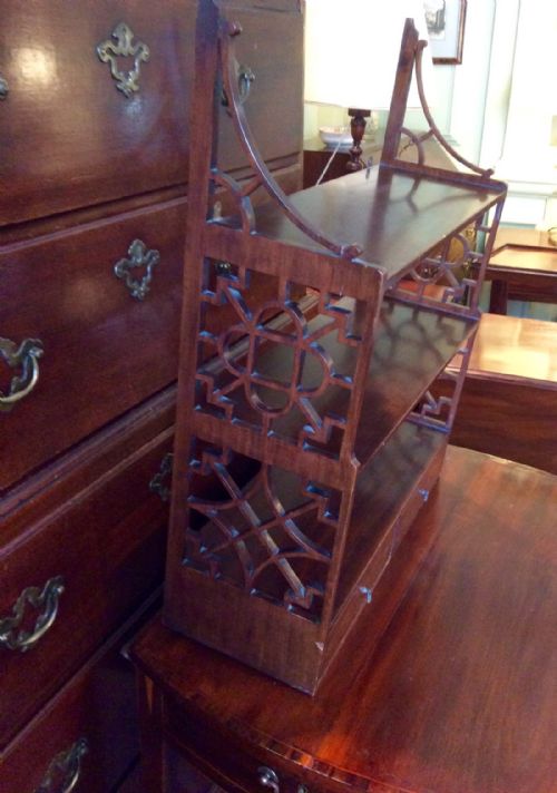 MAHOGANY WALL SHELVES - ADDITIONAL PHOTO 3