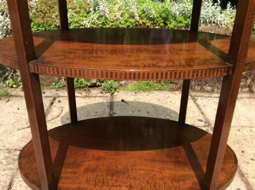 EDWARDIAN ETAGERE WITH LOOSE TRAY - ADDITIONAL PHOTO 1