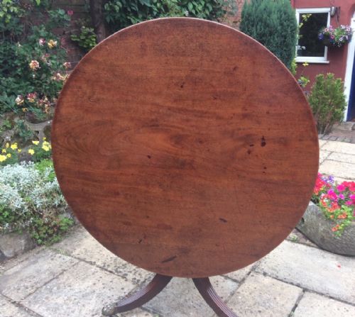 REGENCY MAHOGANY CENTRE OR DINING TABLE - ADDITIONAL PHOTO 4