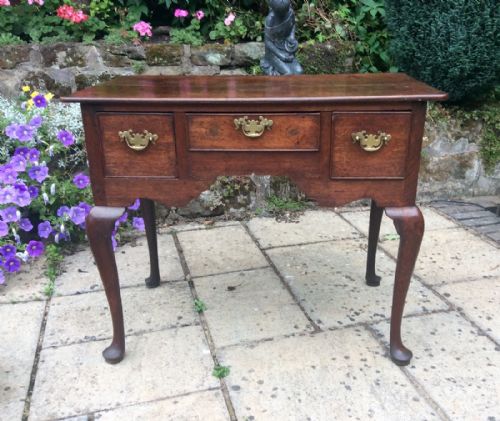 EARLY GEORGIAN OAK LOWBOY - ADDITIONAL PHOTO 3