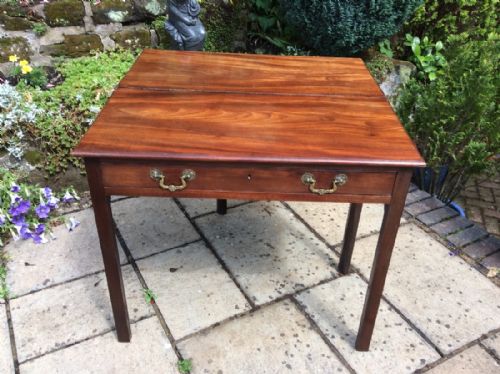 GEORGIAN SIDE TABLE OR TEA TABLE - ADDITIONAL PHOTO 4
