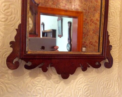 GEORGIAN FRET WALL MIRROR - ADDITIONAL PHOTO 1