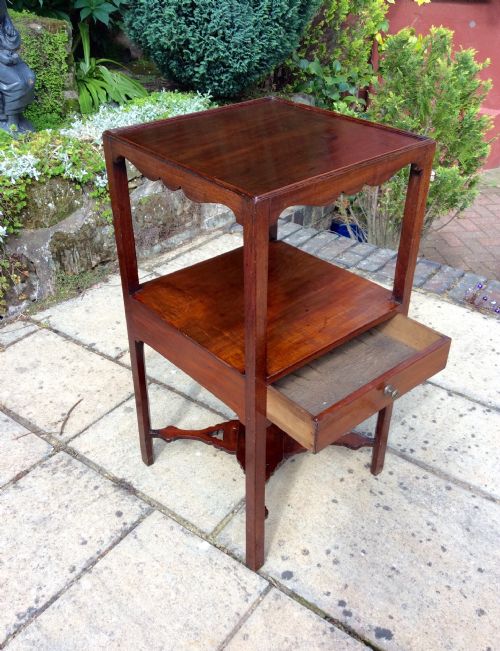 GEORGIAN BEDSIDE WASHSTAND - ADDITIONAL PHOTO 3