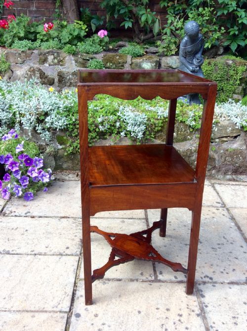 GEORGIAN BEDSIDE WASHSTAND - ADDITIONAL PHOTO 4