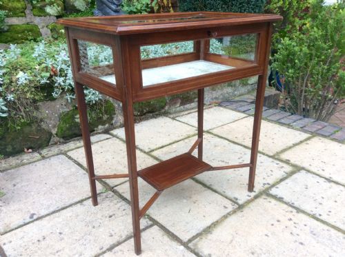 EDWARDIAN BIJOUTERIE OR DISPLAY TABLE - ADDITIONAL PHOTO 2
