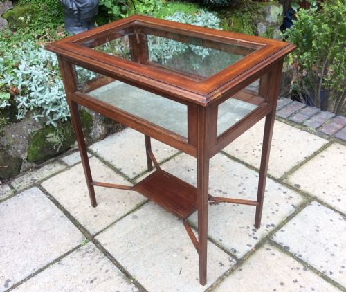 EDWARDIAN BIJOUTERIE OR DISPLAY TABLE - ADDITIONAL PHOTO 5