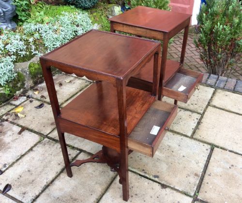 GEORGIAN BEDSIDE TABLES - ADDITIONAL PHOTO 2