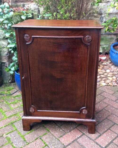 a very useful victorian mahogany cupboard - CATEGORY: ANTIQUE CUPBOARDS - DATED VICTORIAN