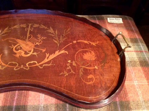 INLAID EDWARDIAN TRAY - ADDITIONAL PHOTO 1