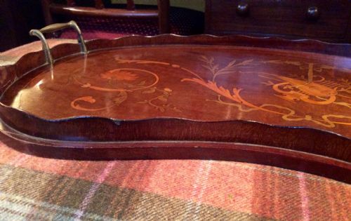 INLAID EDWARDIAN TRAY - ADDITIONAL PHOTO 3