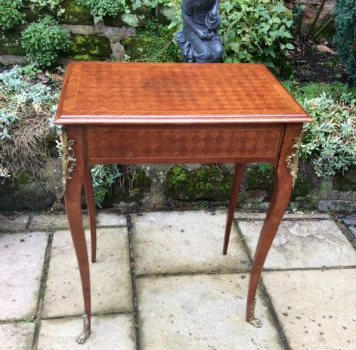 small french side table - CATEGORY: ANTIQUE TABLES - DATED 1890
