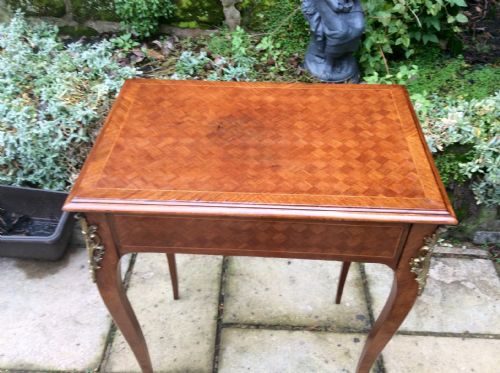 SMALL FRENCH SIDE TABLE - ADDITIONAL PHOTO 1