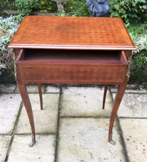 SMALL FRENCH SIDE TABLE - ADDITIONAL PHOTO 2
