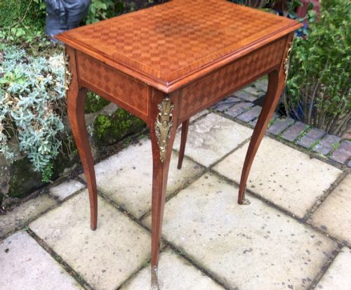 SMALL FRENCH SIDE TABLE - ADDITIONAL PHOTO 4