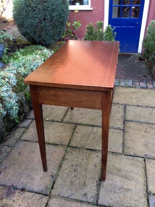 GEORGIAN MAHOGANY SIDE TABLE - ADDITIONAL PHOTO 4