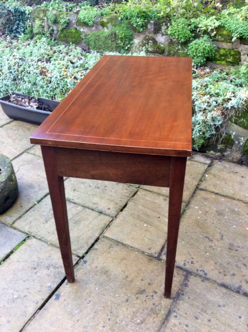GEORGIAN MAHOGANY SIDE TABLE - ADDITIONAL PHOTO 6