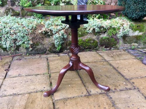SUPERB GEORGIAN TRIPOD TABLE - ADDITIONAL PHOTO 8