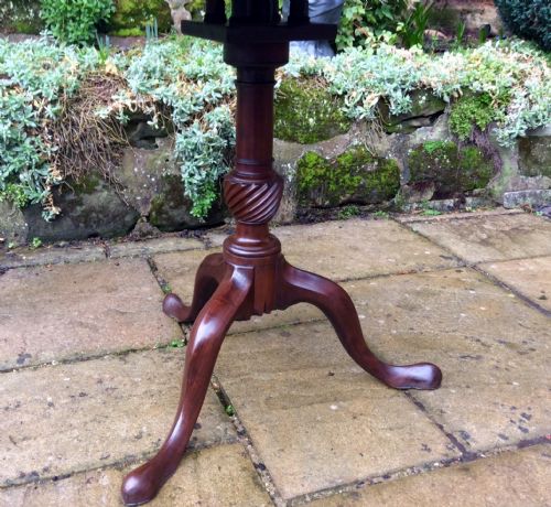 SUPERB GEORGIAN TRIPOD TABLE - ADDITIONAL PHOTO 11
