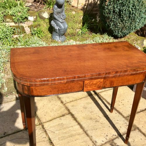 GEORGIAN CARD TABLE - ADDITIONAL PHOTO 3
