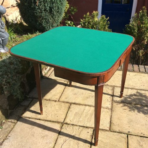 GEORGIAN CARD TABLE - ADDITIONAL PHOTO 5