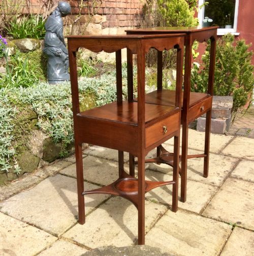 GEORGIAN BEDSIDE TABLES - ADDITIONAL PHOTO 3