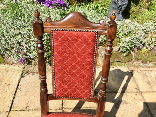WALNUT ROCKING CHAIR - ADDITIONAL PHOTO 1
