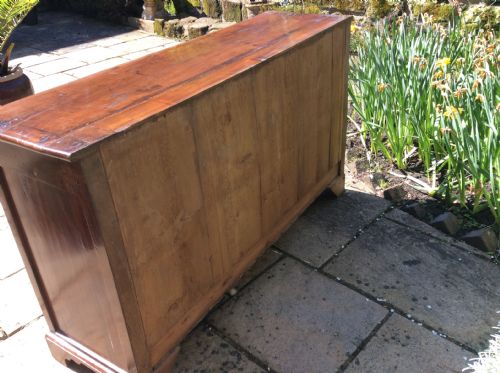 SMALL OAK DRESSER BASE - ADDITIONAL PHOTO 7