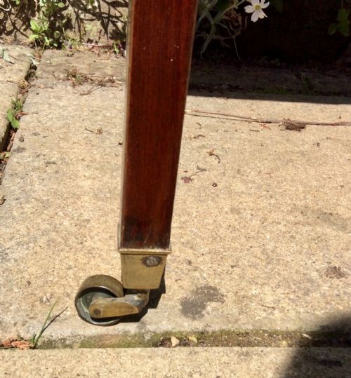 GEORGIAN SMALL MAHOGANY SIDE OR LAMP TABLE - ADDITIONAL PHOTO 7
