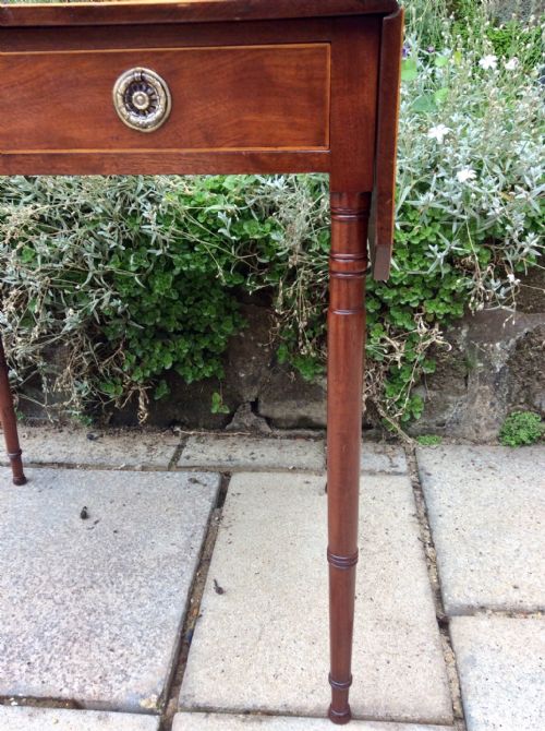SMALL REGENCY SIDE SOFA TABLE - ADDITIONAL PHOTO 5