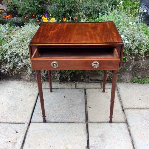 SMALL REGENCY SIDE SOFA TABLE - ADDITIONAL PHOTO 7