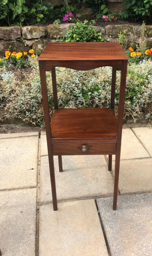 georgian bedside table - CATEGORY: ANTIQUE CABINETS - DATED 1800
