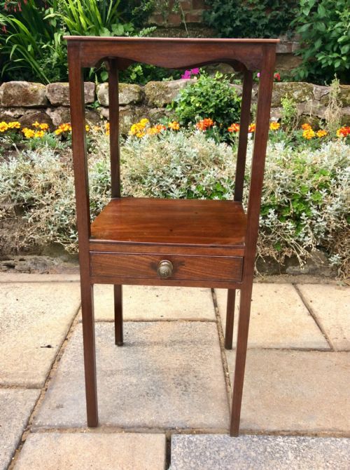 GEORGIAN BEDSIDE TABLE - ADDITIONAL PHOTO 1